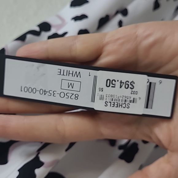 Tribal Black and White Patterned Maxi Dress Size M - Picture 5 of 8